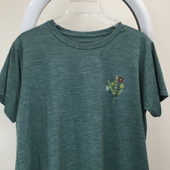 PATAGONIA Running Jersey Capilene Cool UPF 50+ Daily Graphic Power Plant Shirt - Picture 4 of 11